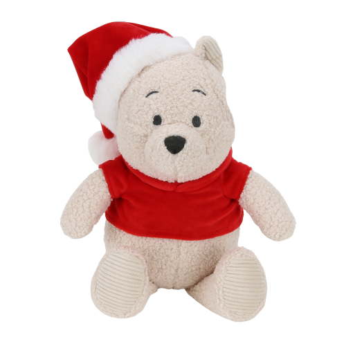 Lambs & Ivy Disney Winnie the Pooh Holiday Christmas Plush Stuffed Animal Toy