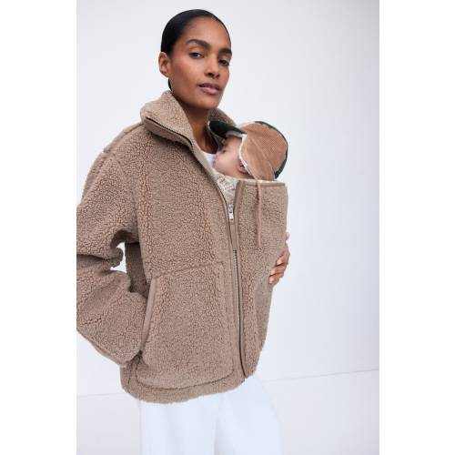 MAMA BEFORE & AFTER BABYWEARING FLEECE JACKET