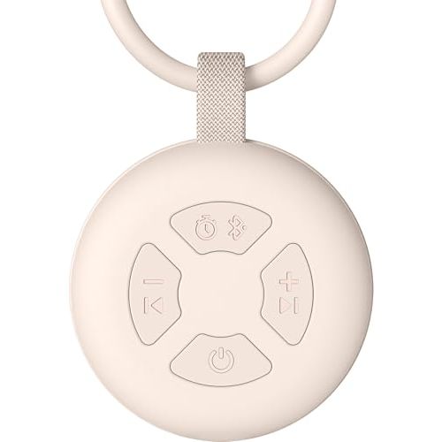 FENDALE Portable Sound Machine for Baby | White Noise | 12 Soothing Sounds | Noise Canceling for Travel, Office, Nursery | Baby Shower | Registry Gift | Sleep Soother for Babies Kids Adults | Putty
