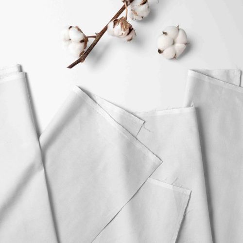 Bacati - Solid Crib/Toddler Bed Skirt - White