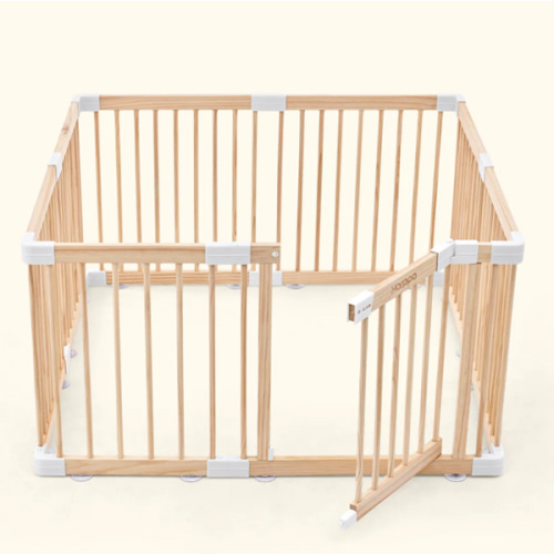 HARPPA Wooden Baby Gate Playpen