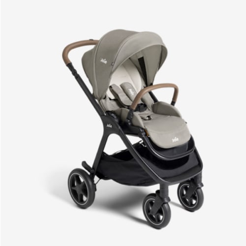 Joie, Kava 3-in-1 Stroller - Versatile, All-Wheel Suspension, Reversible Seat, Travel System Compatible and Detachable Crossbody Bag (Dove)