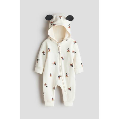 PRINTED SWEATSHIRT JUMPSUIT