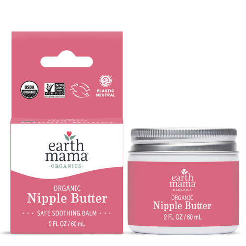 Organic Nipple Butter Breastfeeding Cream | Earth Mama
