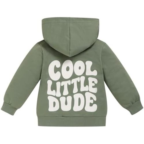 Toddler Baby Boy Fall Winter Hooded Clothes Baby Boy Hoodie Tops Letter Printed Long Sleeve Sweatshirt
