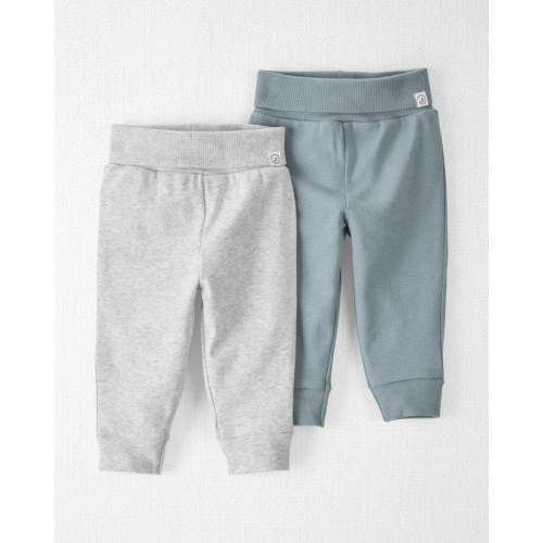 Baby Organic Cotton 2-Pack Joggers