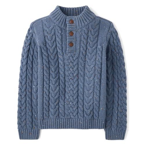 Gymboree Boys and Toddler Mock Neck Cable Knit Sweater