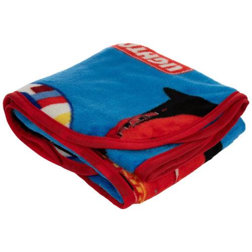Cars Lightning McQueen Travel Throw Blanket
