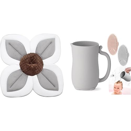 PandaEar Baby Bath Pad & Baby Bath Rinse Cup