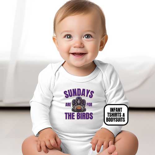 Infant Baltimore Football Apparel, Newborn Baby Bodysuit and Short Sleeve Shirt, Boys & Girls Game Day Baby Shower Gift, SB