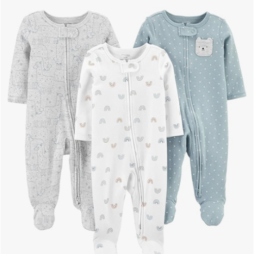 Simple Joys by Carter's Baby 3-Pack Neutral Sleep and Play