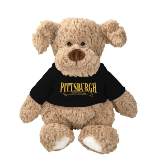 Pittsburgh Dog 9" Plush - Black