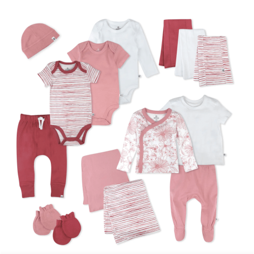 15-Piece WELCOME HOME Organic Cotton Gift Set | Honest Baby Clothing