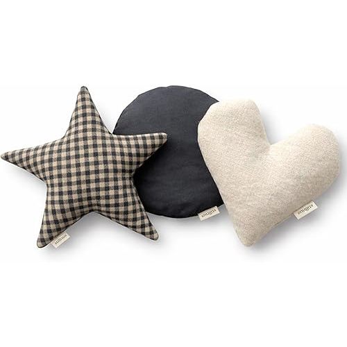 Stillnus Kids Natural Flax Seed Cold Packs (3-Pack) – Gel-Free Hot/Cold Boo Boo Compress, Soft Fabric for Gentle Cooling & Comfort