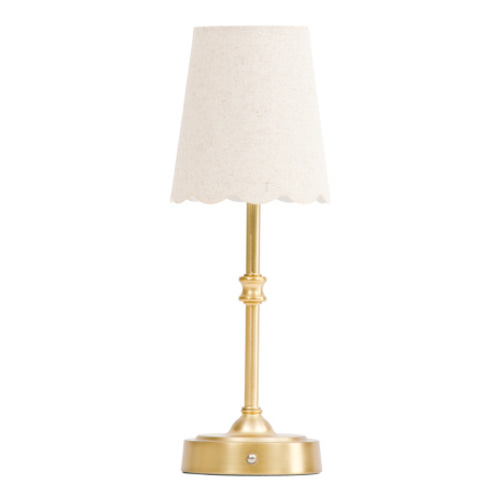 13.5in Scalloped Shade Led Iron Touch Lamp | Trending Now | Marshalls