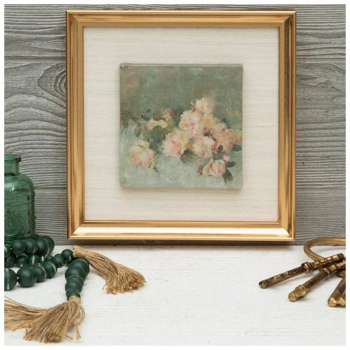 Fallen Roses Canvas Wall Decor