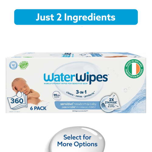 WaterWipes Sensitive Newborn & Baby Wipes, 99.9% Water, Unscented & Hypoallergenic - Walmart.ca