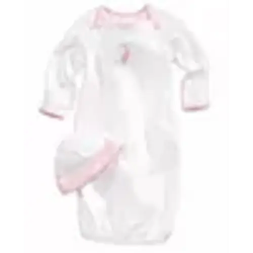 Little Me
Baby Girls Prima Ballerina Hearts Gown and Beanie Set