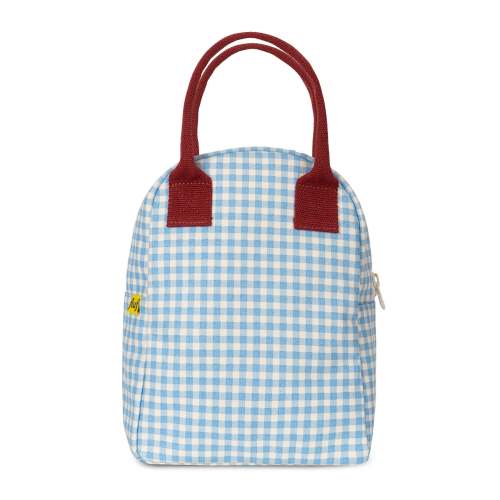 Zipper Lunch - Gingham Sky