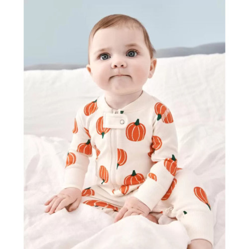 Hanna Andersson Baby Halloween 2-Way Zip Sleeper
