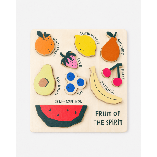 Fruit of the Spirit Wooden Puzzle