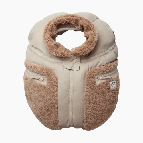 7AM Enfant Car Seat Cocoon - Cappucino Applique