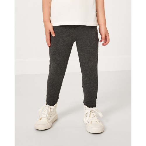 Heather Black Legging | Little Sleepies