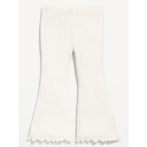 Cozy Ribbed Flare-Leg Leggings for Toddler Girls