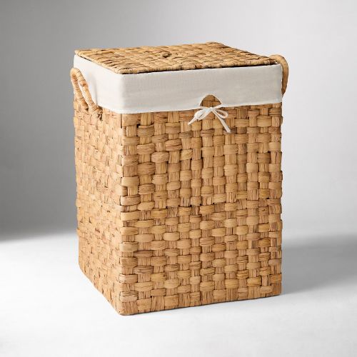 Rounded Weave Rattan Hampers