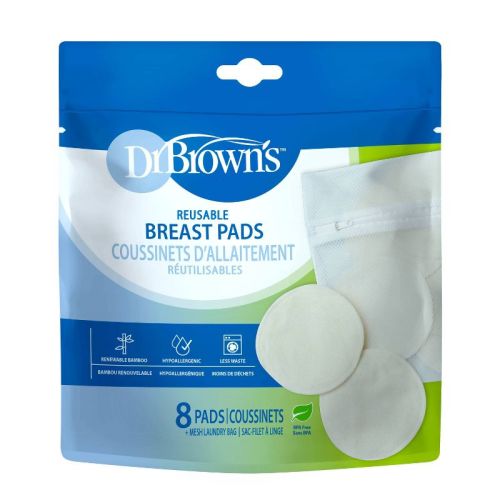Dr. Brown's Reusable Breast Pads - 8ct
