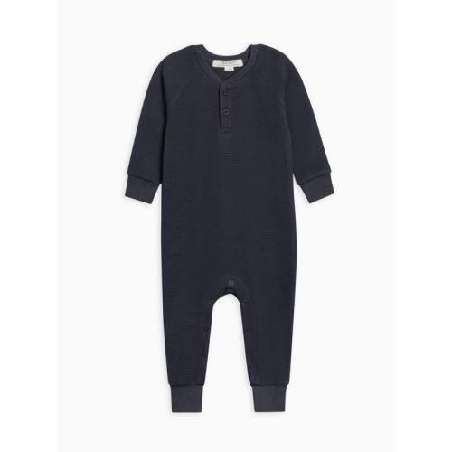 Crosby Waffle Knit Henley Romper