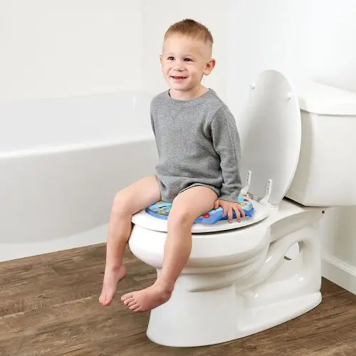 Bluey Soft Potty Seat - Potty Training Toilet Seat, Soft Cushion, Baby Potty Training, Safe, Easy to Clean