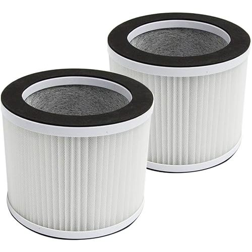PUREBURG Replacement Filter Compatible with RIGOGLIOSO GL-2109 GL2109 & SimPure P03 Snorda KJ45G-P03 Air Purifiers,2-Pack H13 HEPA 3-Stage Filtration Activated Carbon