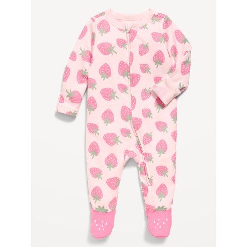 2-Way-Zip Sleep & Play Footed One-Piece for Baby | Old Navy