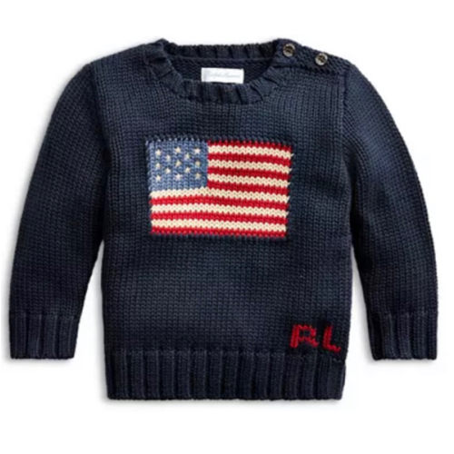 Boys' The Iconic Flag Sweater - Baby
