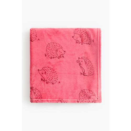 PATTERNED FLEECE THROW