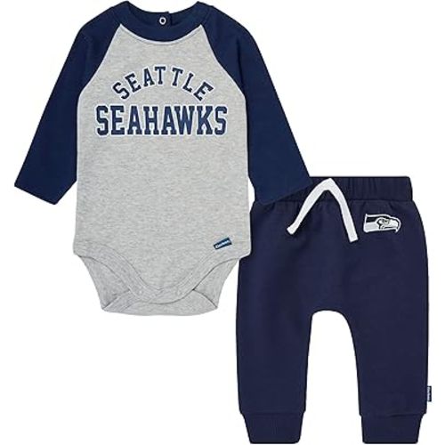 Gerber NFL unisex-baby Nfl Onesie Bodysuit and Jogger Set