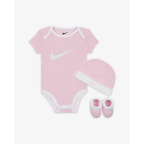 Nike Baby (0-6M) Bodysuit, Hat and Booties Box Set. Nike.com