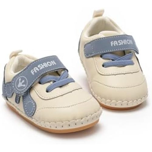 Neiwech Baby Wide Toe Box Barefoot Shoes Boys Girls Sneakers Cozy Lightweight Soft Non-Slip First Walking Outdoor Activities Shoes for Newborn Infant Toddler