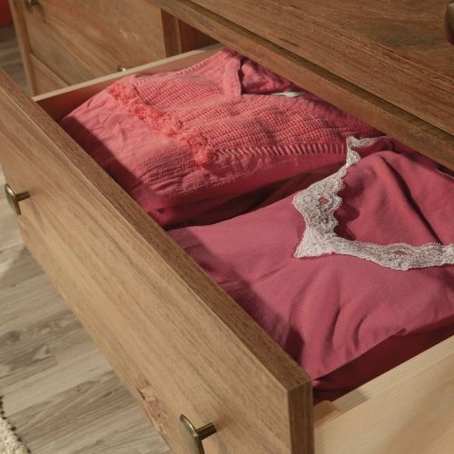 River Ranch 6 Drawer Dresser Sindoori Mango - Sauder: Farmhouse Style, MDF Frame, Easy Assembly