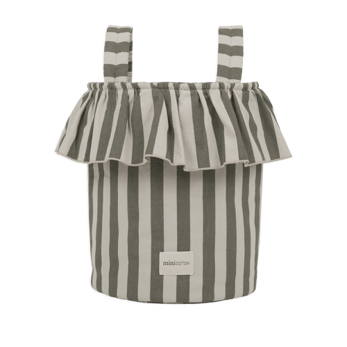 Basket Rayas - Bottle + Sand · Minicoton
