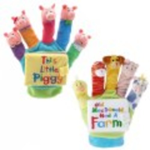 Hand Puppet Book - Set of 2
