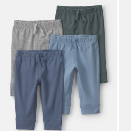 Baby Boy 4-Pack Pull-On Pants - Blue/Green | Carter's