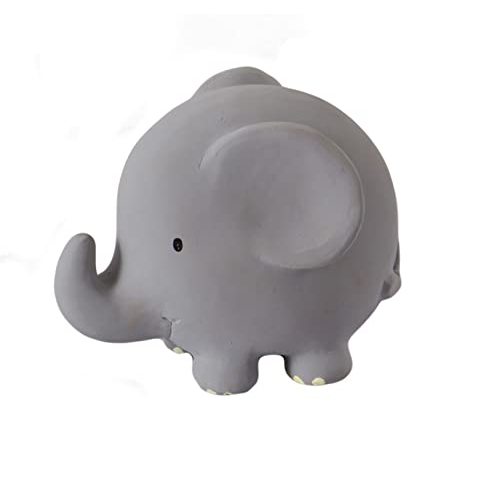 Tikiri Elephant Bath Toy and Teether, 0+ Months, Grey