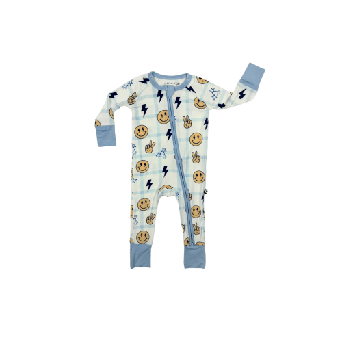 Little Legend - Zipper Footie Pajamas
