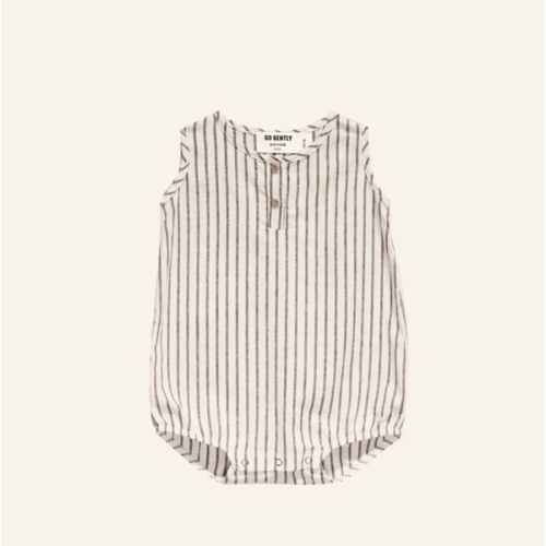 WOVEN TANK ONESIE