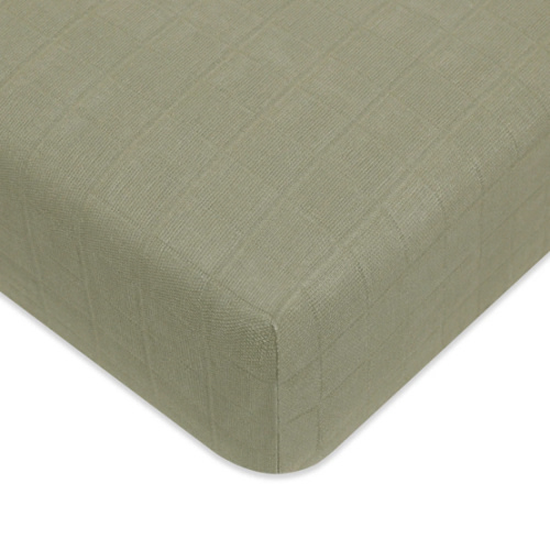 Babyletto FULL SIZE Crib Sheet in GOTS Certified Organic Muslin Cotton