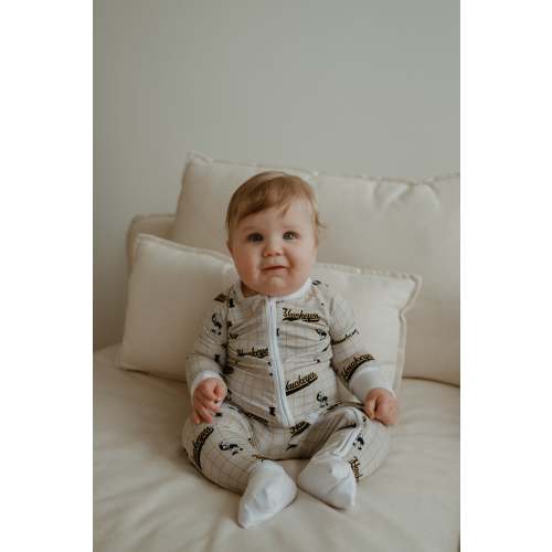 Zip Romper | Vintage Iowa