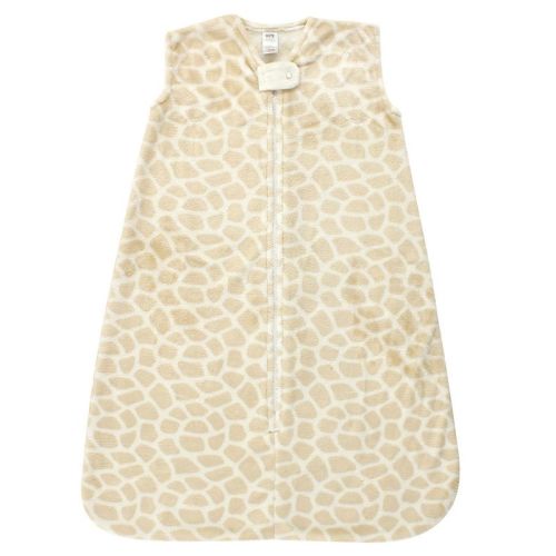 Hudson Baby Unisex Baby Plush Sleeveless Sleeping Bag, Sack, Blanket, Giraffe, 0-6 Months