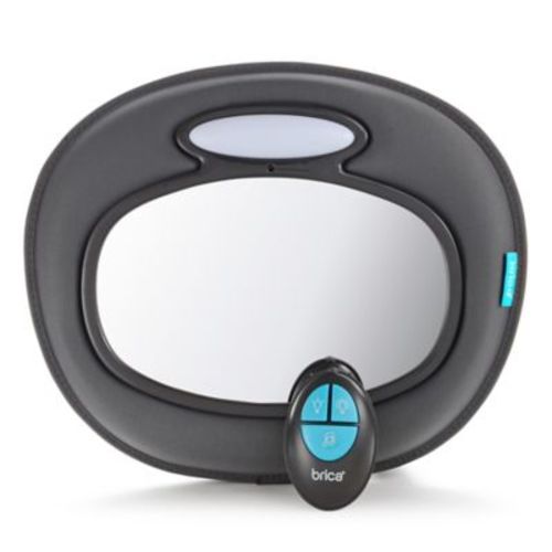 Brica® Night Light™ Baby-In-Sight® Musical Mirror in Black - BLACK - NO SIZE